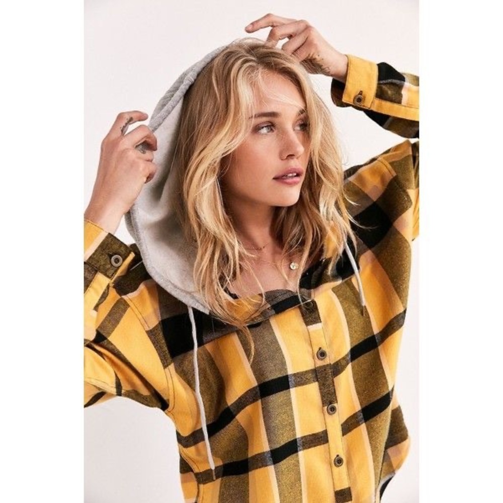 Urban outfitters BDG flannel hoodie
